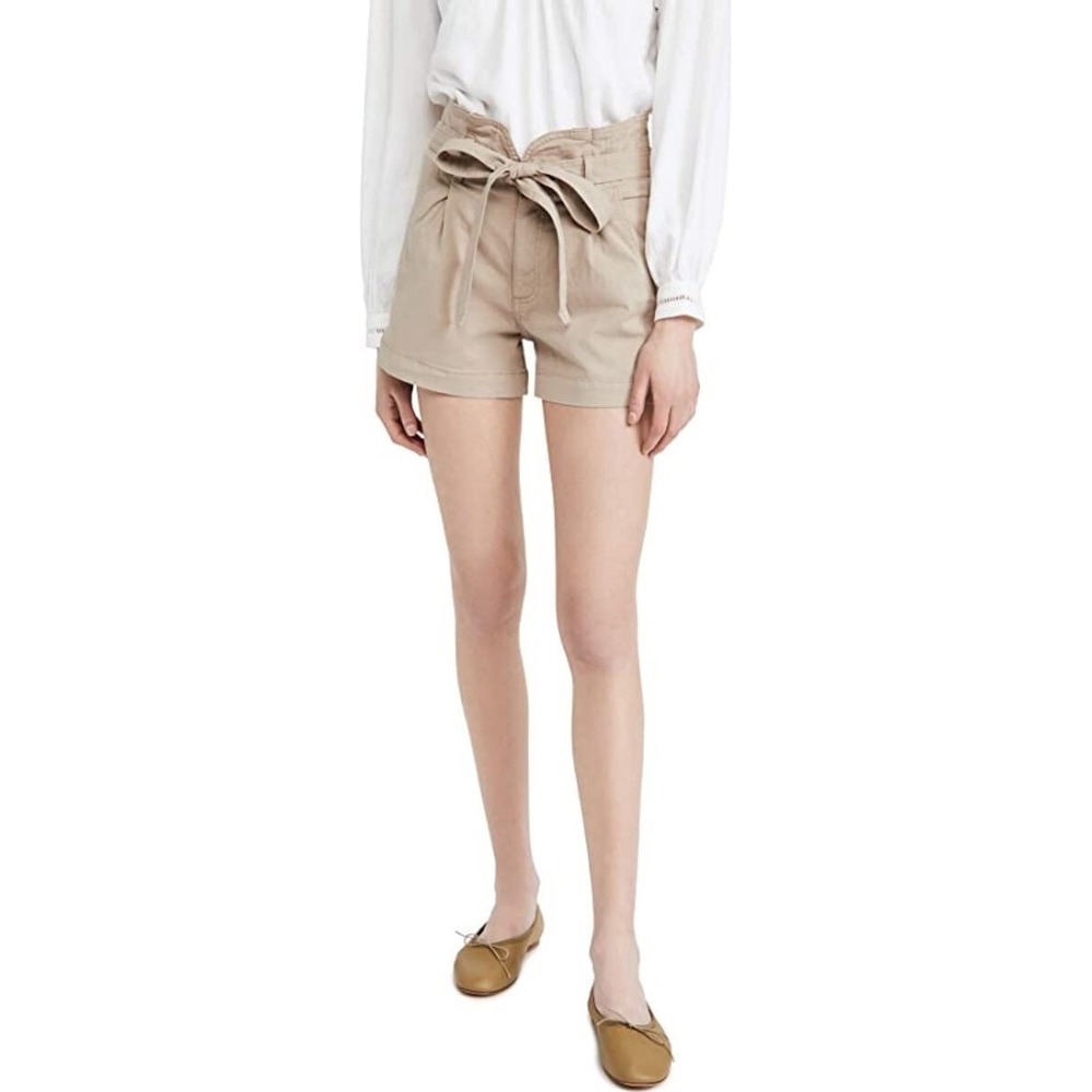 DL1961 women Camile shorts 5112020 12898 paper bag khaki sandbank sz 32 $119